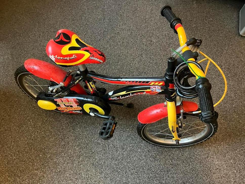 Kinderfiets 3 tot 6 jaar, Enlèvement, Utilisé, 16 à 20 pouces