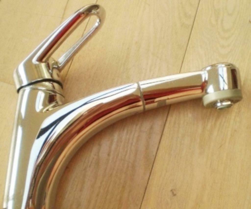 Robinet Mitigeur+ douchette extract 2 jets HANSGROHE TB Etat, Enlèvement, Neuf, Chrome, Robinet