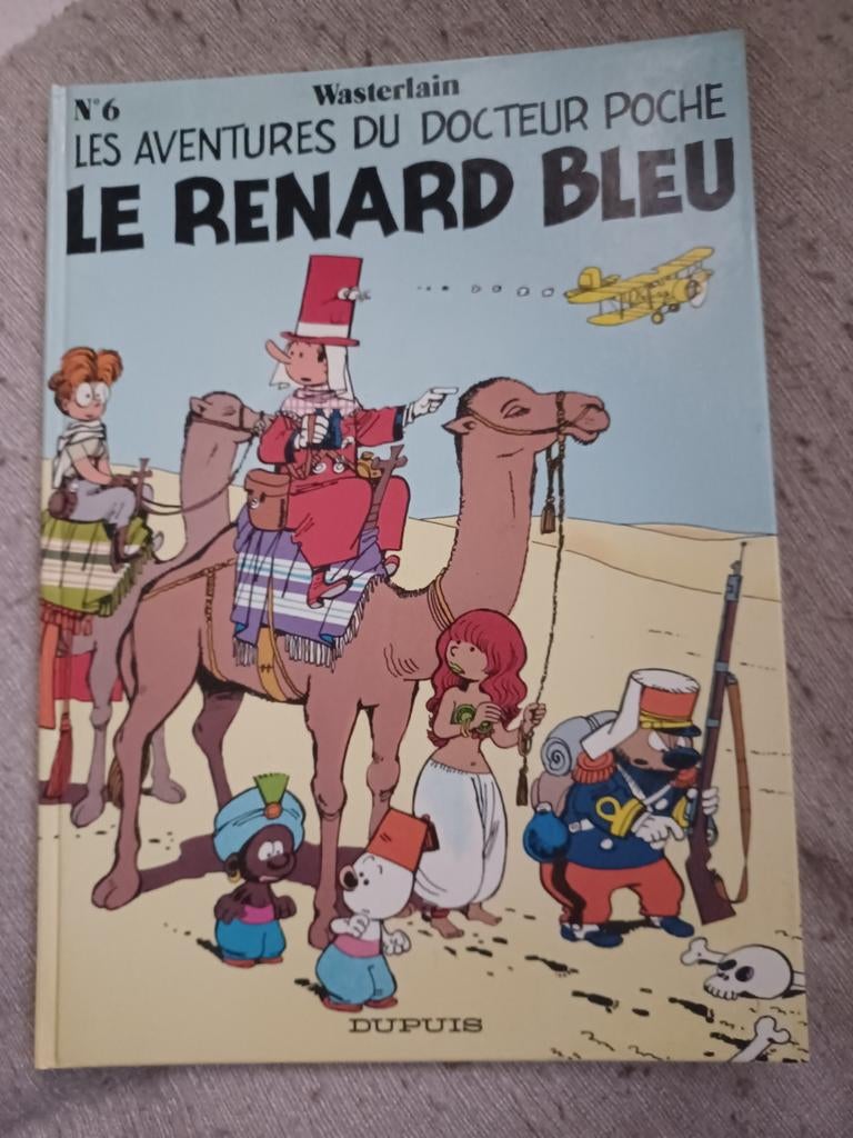 Les aventures du docteur Pocher Le Renard bleu, Une BD, Enlèvement, Comme neuf