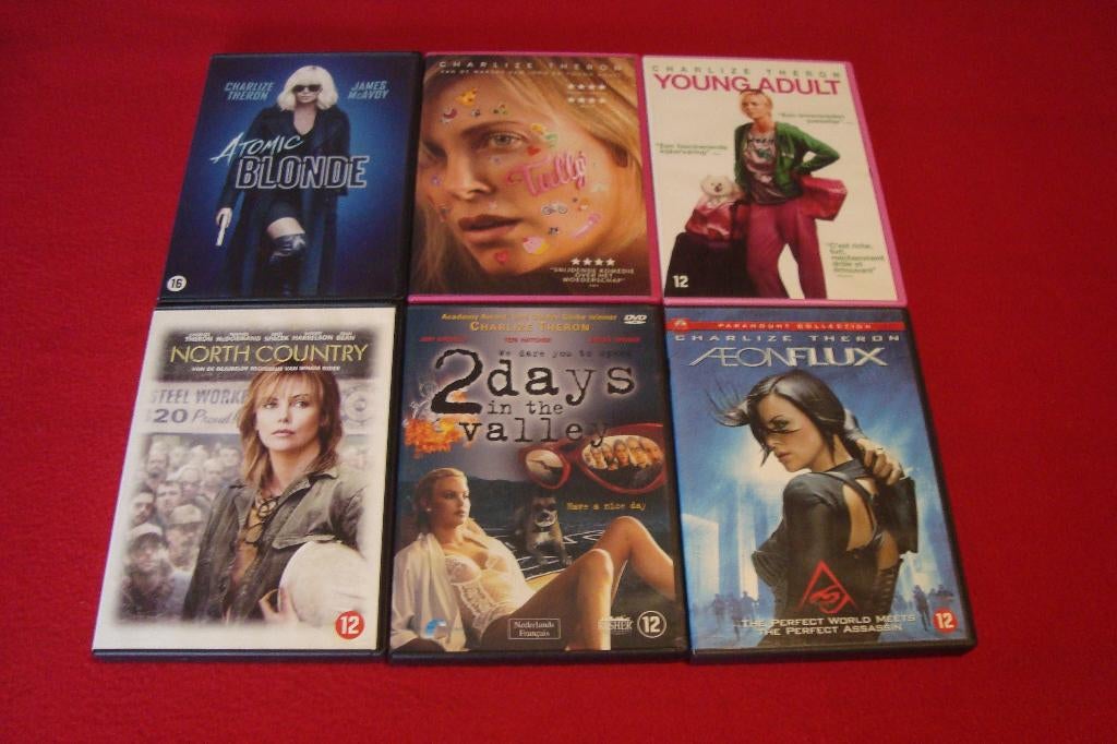 9 dvd's met charlize theron, Cd's en Dvd's, Ophalen of Verzenden, Actiekomedie