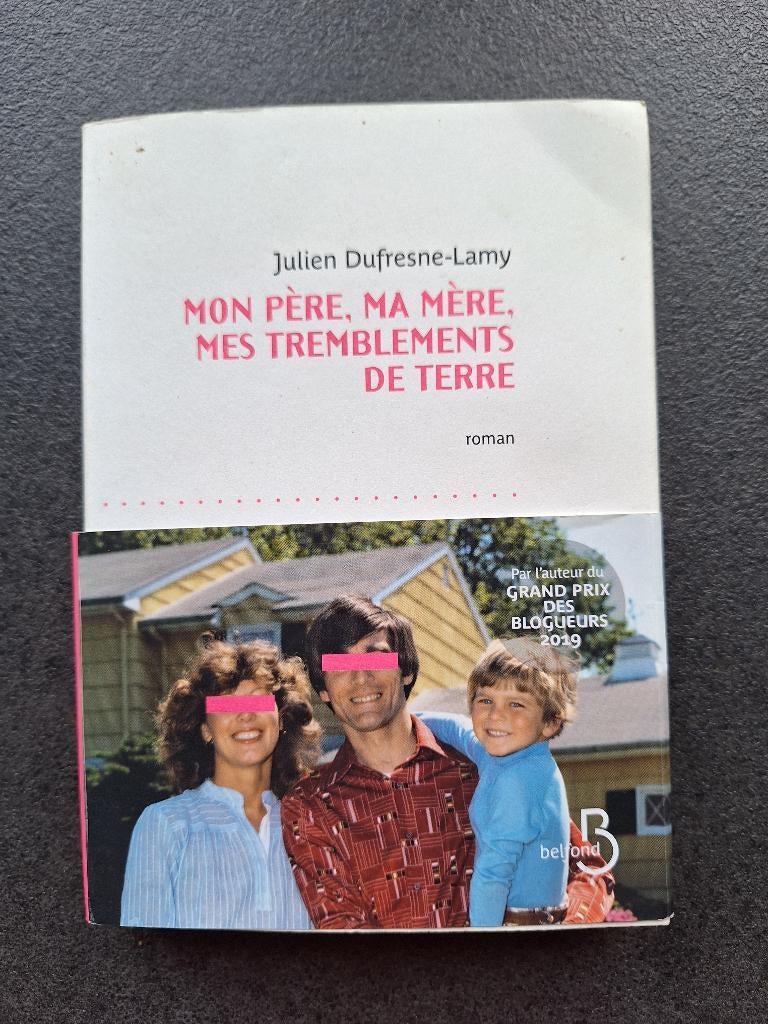 Mon père, ma mère, mes tremblements de terre - J Dufresne, Julien Dufrasne-Lamy, Enlèvement ou Envoi, Utilisé, Europe autre