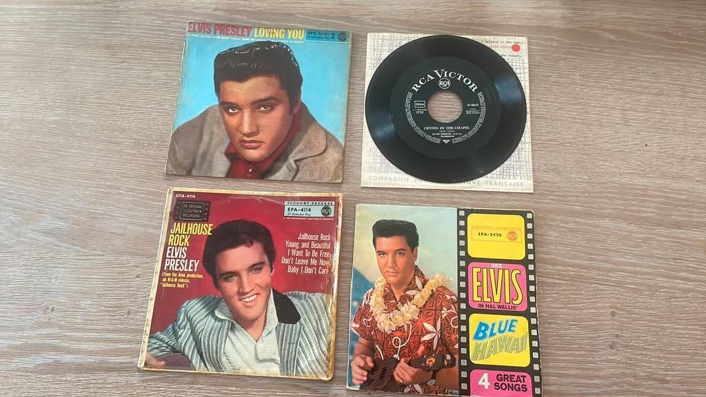 Vintage Elvis Presley EP-collectie, Cd's en Dvd's, Cd Singles, Gebruikt, Overige genres, 2 t/m 5 singles, Ophalen of Verzenden