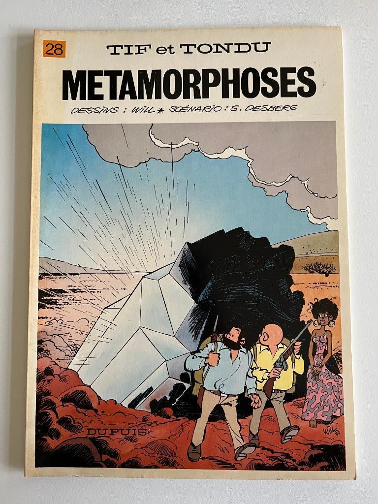 BD Tif et Tondu Métamorphoses, Une BD, Enlèvement ou Envoi, Utilisé