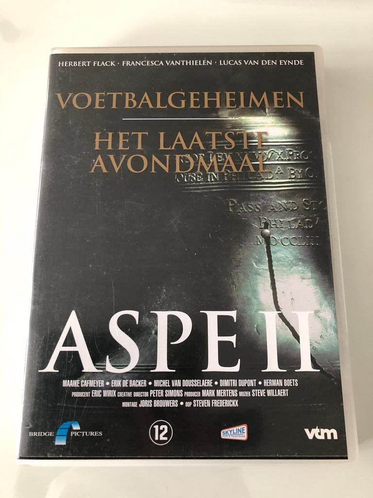 Dvd Aspe: voetbalgeheimen het laatste avondmaal., Ophalen of Verzenden