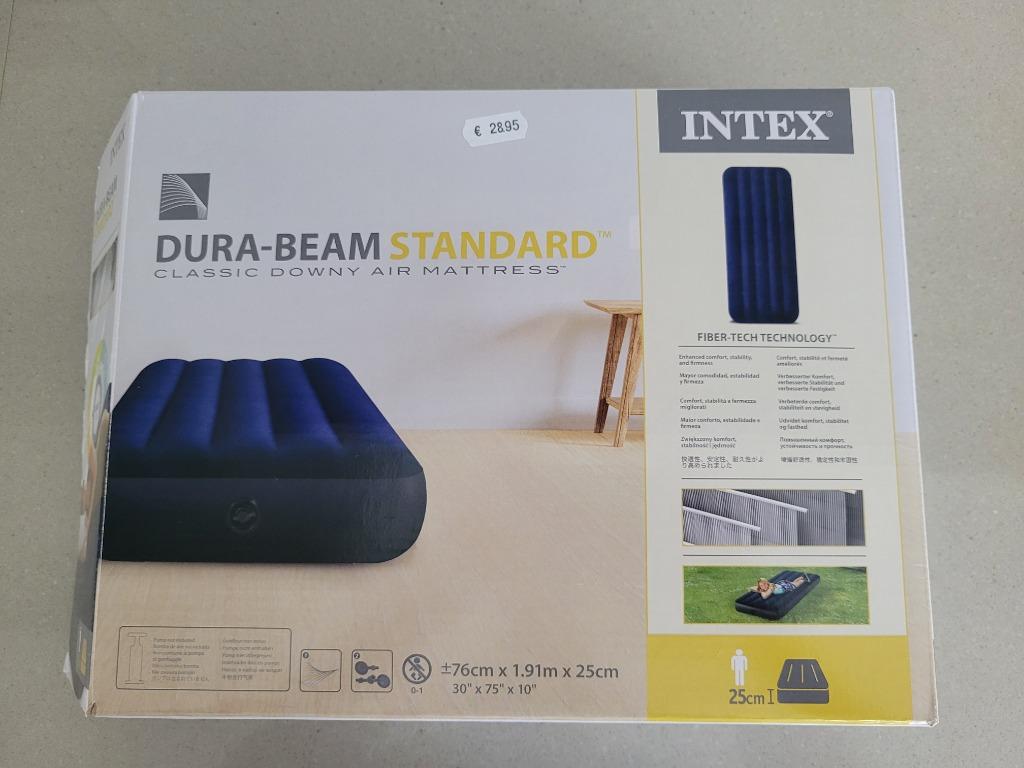 Matelas gonflable Intex, neuf, Enlèvement ou Envoi, Neuf, 1 personne