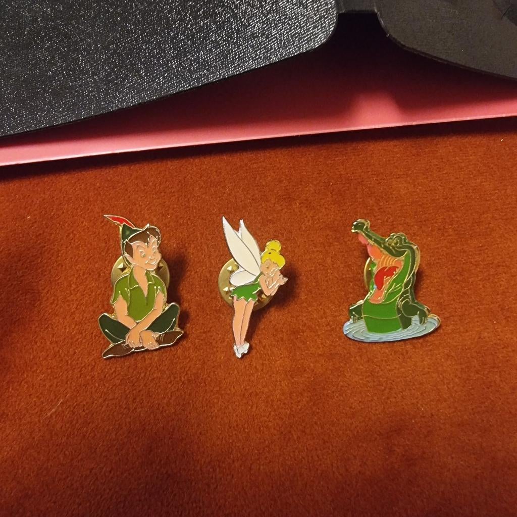 Set van 3 Disney Peter Pan-spelden - Bell + Peter Pan + Croc, Verzamelen, Ophalen of Verzenden