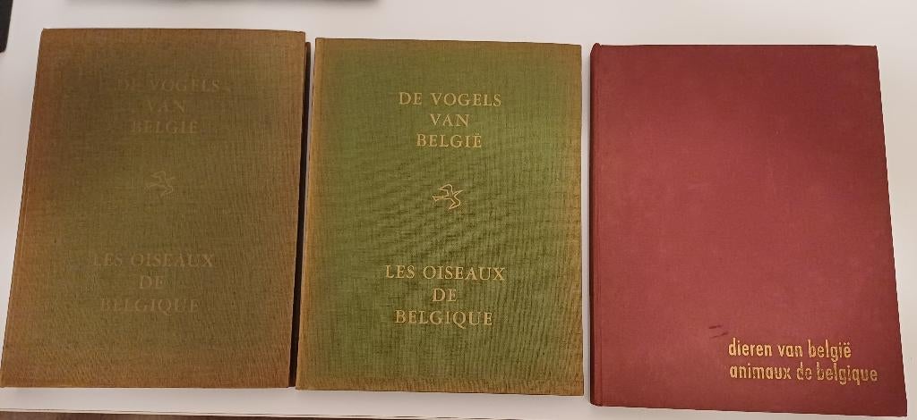 Livres « Les oiseaux de Belgique » et« Animaux de Belgique », Livres, Nature, Utilisé, Oiseaux, Enlèvement
