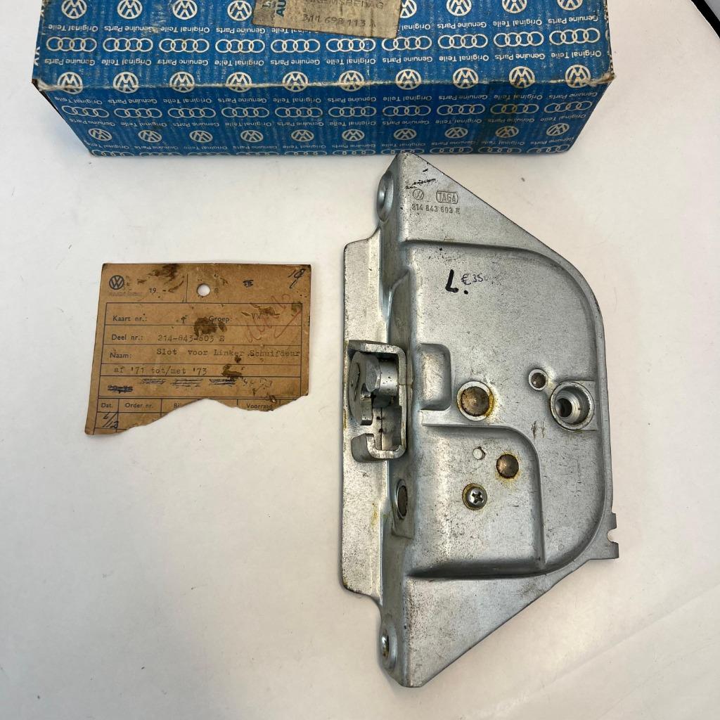 VW NOS Schuifdeur Slot Linkerzijde Erker 72-73, Autos : Divers, Accessoires de voiture, Utilisé, Enlèvement ou Envoi