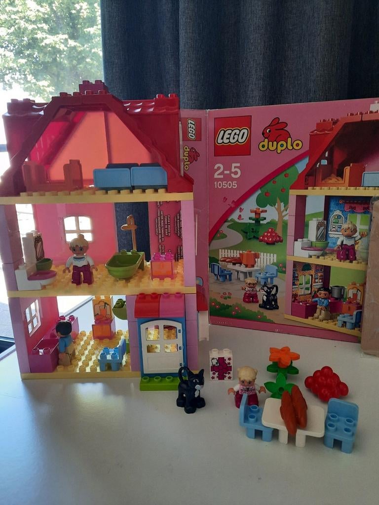 Lego Duplo 10505, Ophalen, Zo goed als nieuw, Poppenhuis