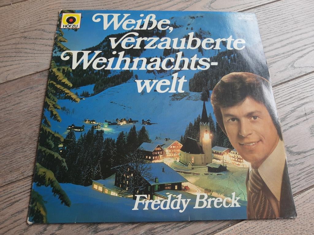 Lp : Freddy Breck - Weisse verzauberte Weihnachtdwelt, Cd's en Dvd's, Vinyl | Overige Vinyl, Ophalen of Verzenden