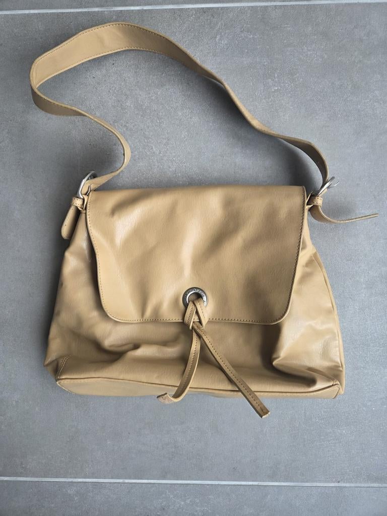 Sac à main Marc O' Polo en cuir beige, Enlèvement, Comme neuf, Beige, Sac à main