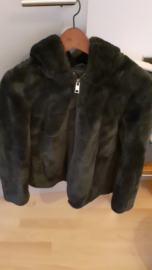 Winterjas teddy Oakwood L, Taille 42/44 (L), Comme neuf, Brun, Enlèvement