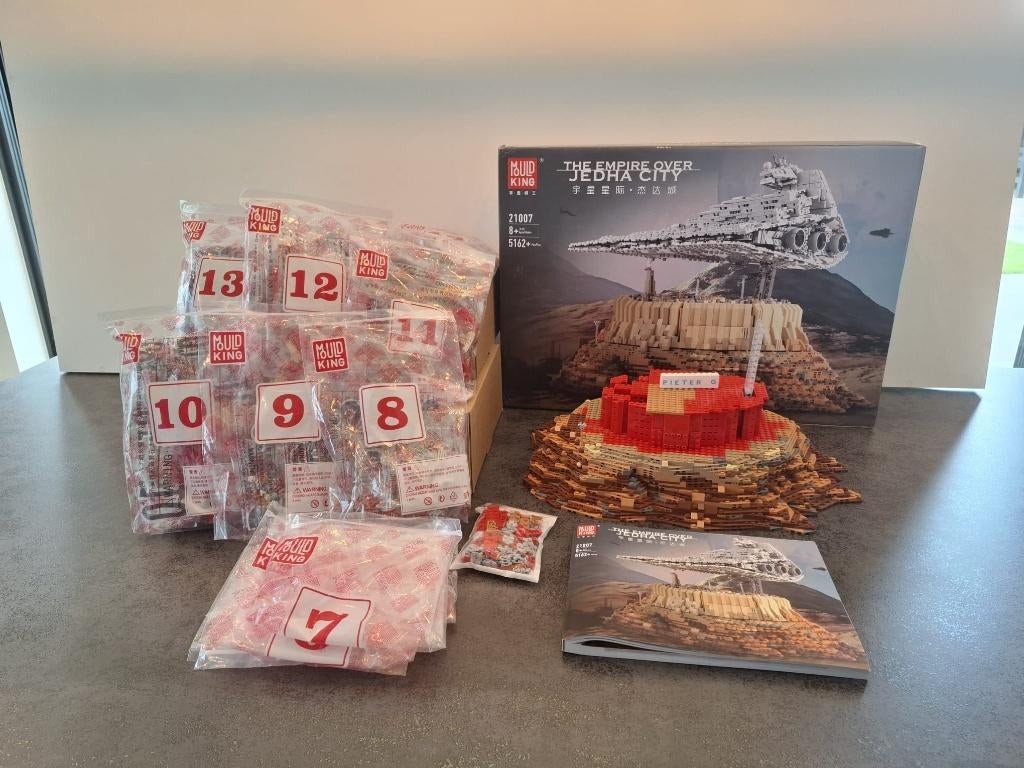 21007 - Mould King - The Empire Over Jedha City, Ophalen of Verzenden, Nieuw, Complete set, Lego