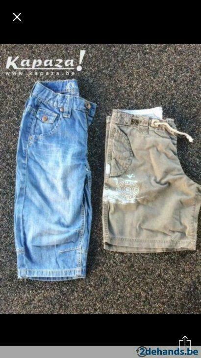 Korte broek jongens maat 128, Kinderen en Baby's, Ophalen of Verzenden, Gebruikt, Jongen, Broek