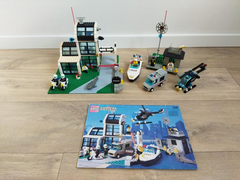 Lego 6598 Metro PD Station politie station, Ophalen of Verzenden, Gebruikt, Complete set, Lego