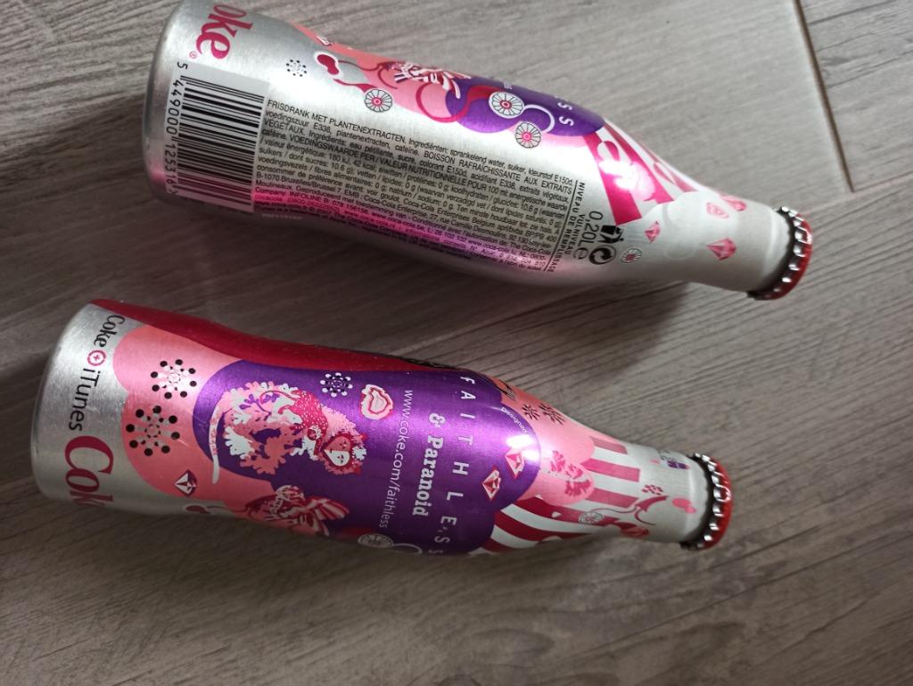 Faithless & Paranoid Collection Coca-Coke-fles, Verzamelen, Ophalen, Nieuw, Overige typen