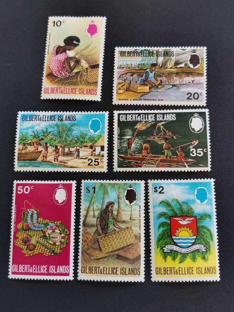 Îles Gilbert et Ellice 1971 - la vie dans les îles *, Enlèvement ou Envoi