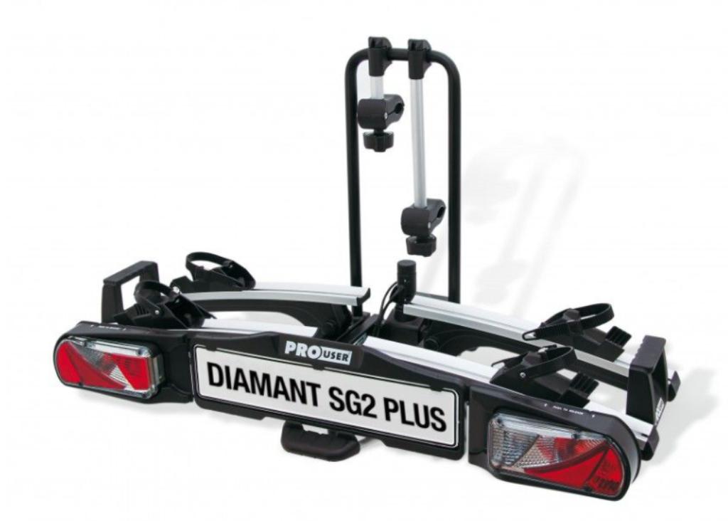 Pro-User Diamant SG2 Plus - E-Bike Fietsendrager - Garantie, Autos : Divers, Porte-vélos, Neuf, Support d'attelage, 2 vélos, Pneus larges