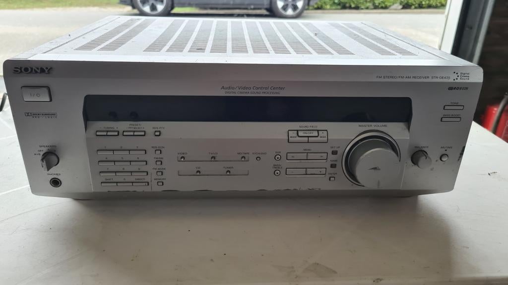 Sony receiver STR-DE 435 versterker en FM stereo, Audio, Tv en Foto, Ophalen, Gebruikt, Stereo, Sony