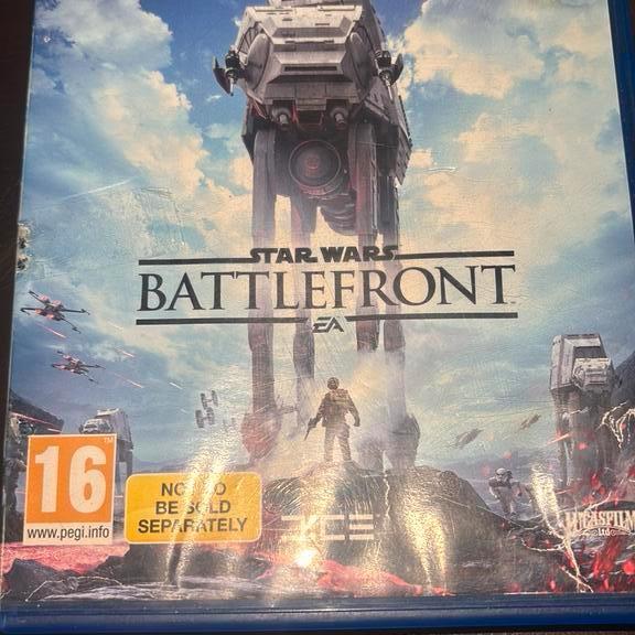 BRANDNEW KRASVRIJ PLAYSTATION 4 / STAR WARS BATTLEFRONT !, Ophalen of Verzenden, Zo goed als nieuw