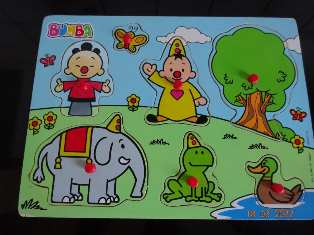 Studio 100 Bumba inlegpuzzel *bumba met vriendjes*, Kinderen en Baby's, Ophalen of Verzenden