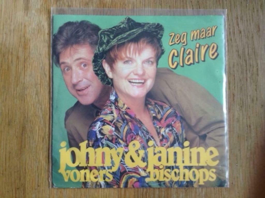single johny voners en janine bisschops, Ophalen of Verzenden, 7 inch, Nederlandstalig, Single