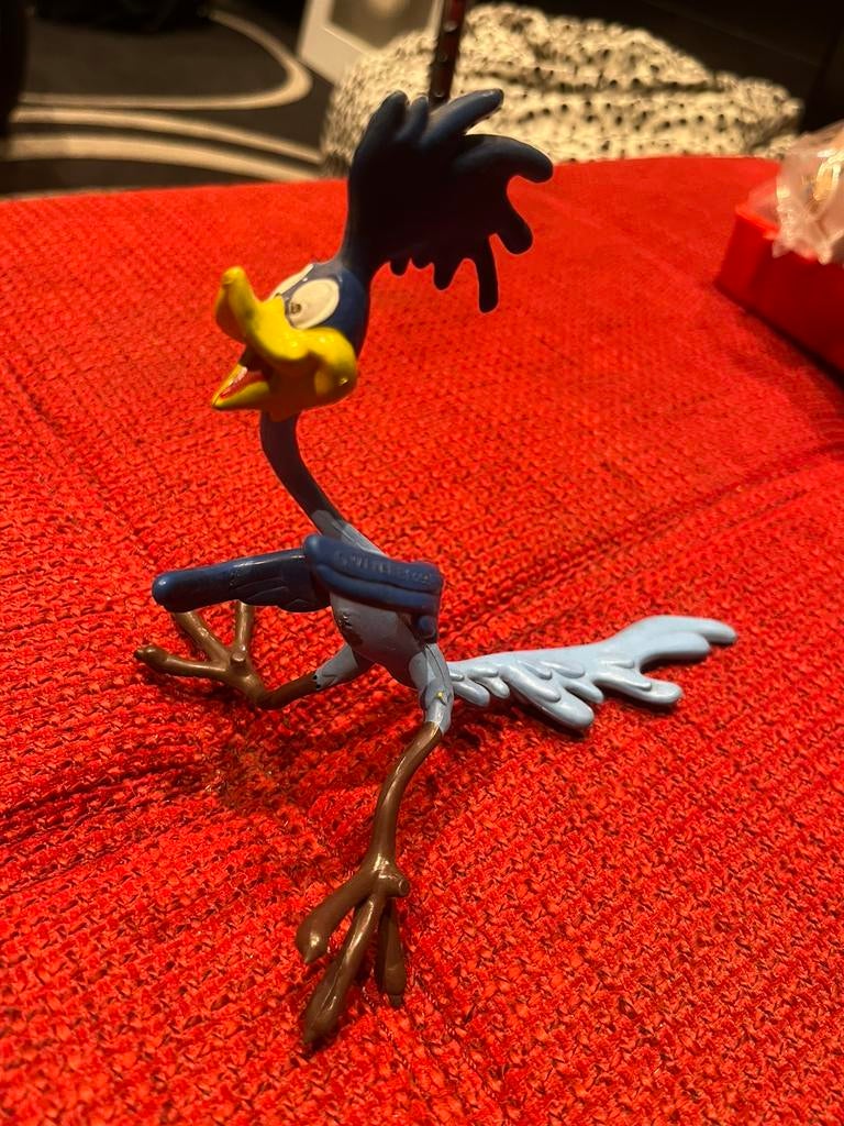 Vintage plastic figure 1978 Warner Bros Woody Woodpecker, Verzamelen, Ophalen, Zo goed als nieuw