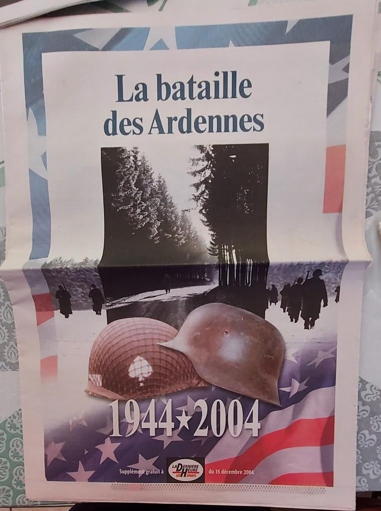 Coupure de journaux sur la guerre, Enlèvement ou Envoi
