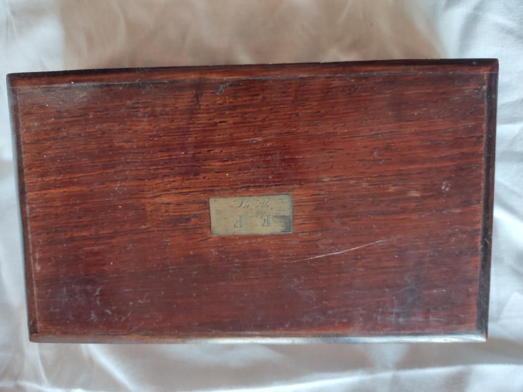 Boite à compas ancienne - fin XIXème, Antiquités & Art, Enlèvement ou Envoi