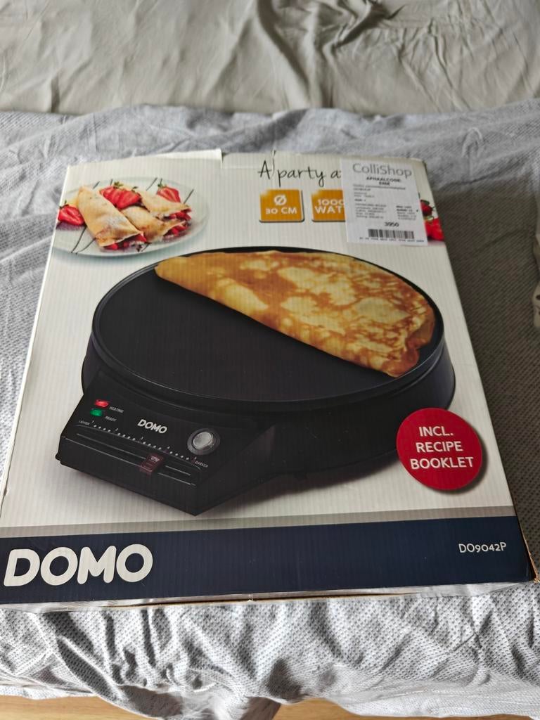 Domo pannenkoekenplaat nieuw, Ophalen