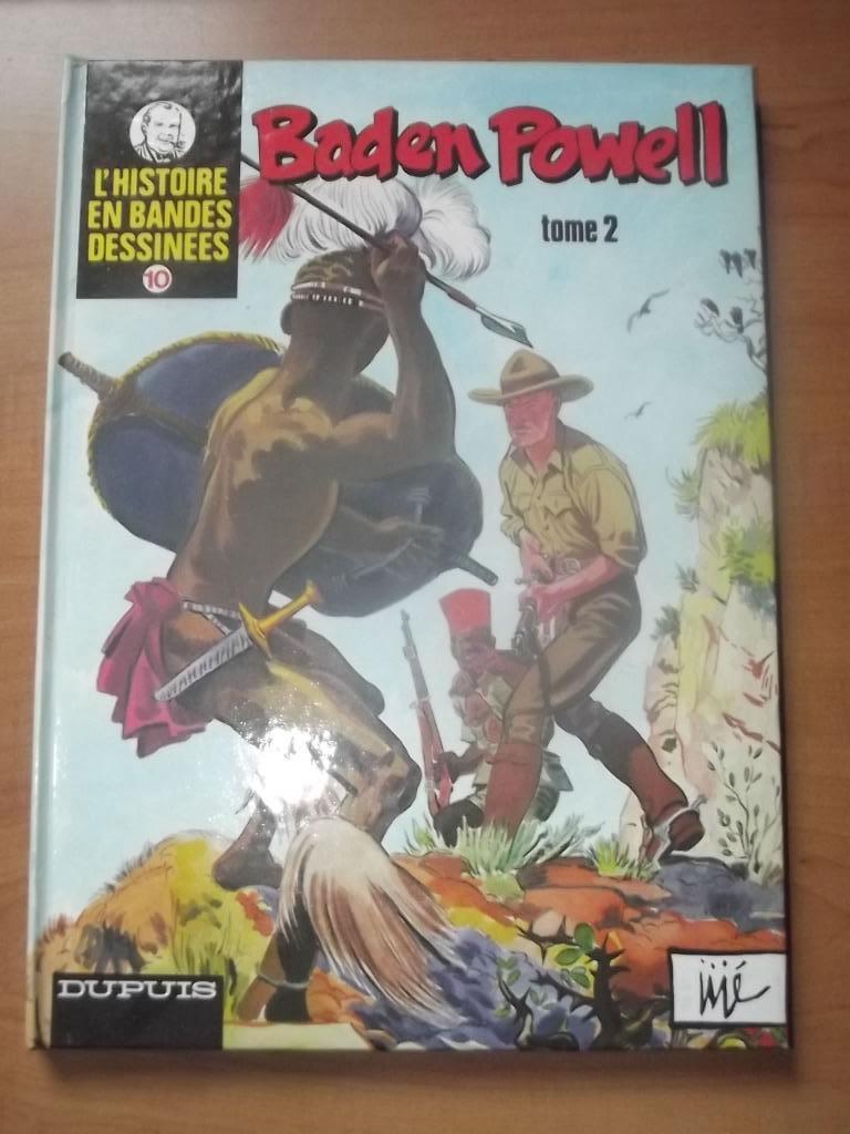 L'histoire en bandes dessinées - 10. Baden Powell (tome 2), Boeken, Gelezen, Eén stripboek, Ophalen of Verzenden, Jijé