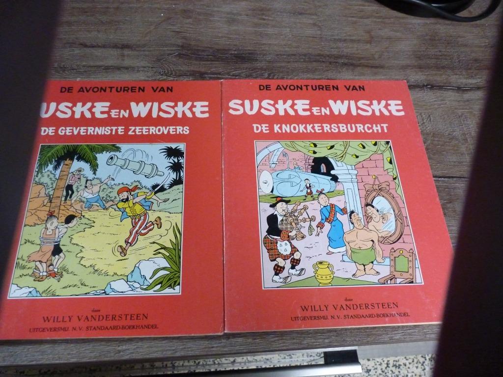 2 strips Suske en Wiske, Boeken, Stripverhalen, Meerdere stripboeken, Ophalen of Verzenden, Gelezen, Willy Vandersteen