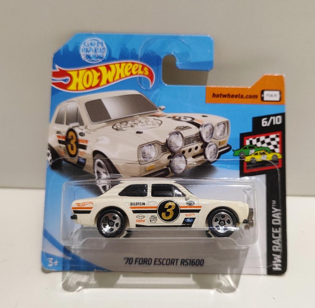 Hot Wheels '70 Ford Escort RS1600 Gum Ball 3000 Beige (2019), Ophalen of Verzenden