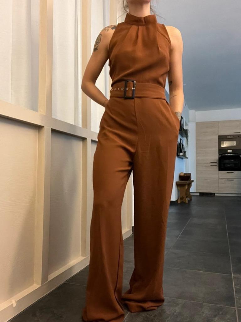 JCL combinaison t.S neuve avec étiquette 79.99 euros, Neuf, Enlèvement ou Envoi, Brun, Costume de mariage