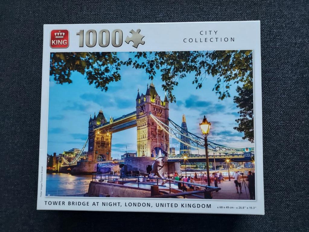 Puzzle King, Enlèvement ou Envoi, 500 à 1500 pièces, Utilisé, Puzzle