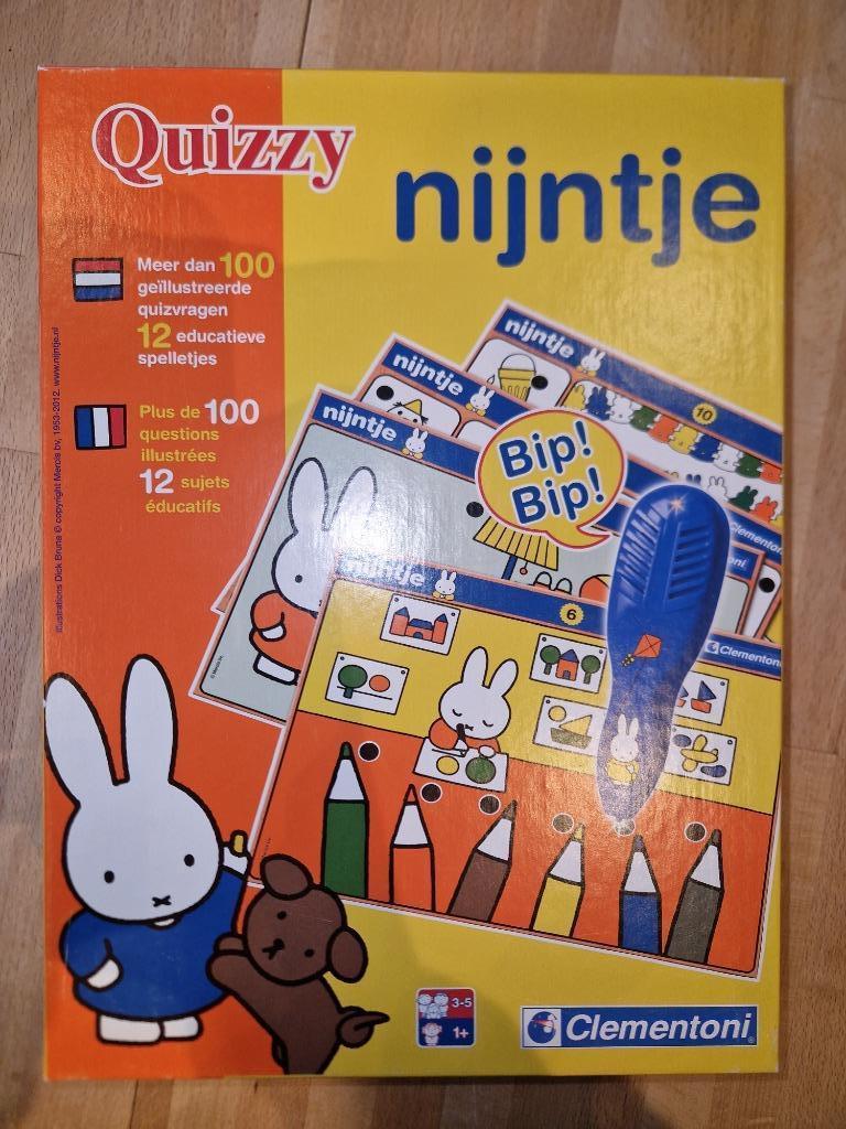 Quizzy Nijntje spel, Ophalen of Verzenden, Gebruikt, Ontdekken, Met geluid