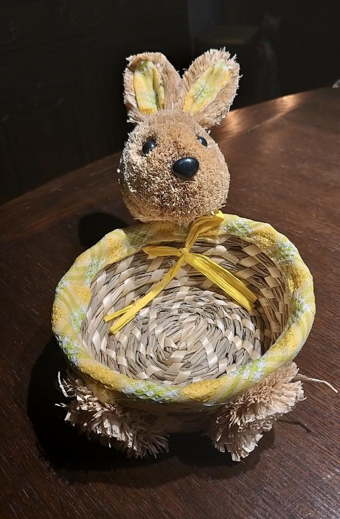 Pasen - Mand konijn - 15 cm diameter, Ophalen of Verzenden, Zo goed als nieuw