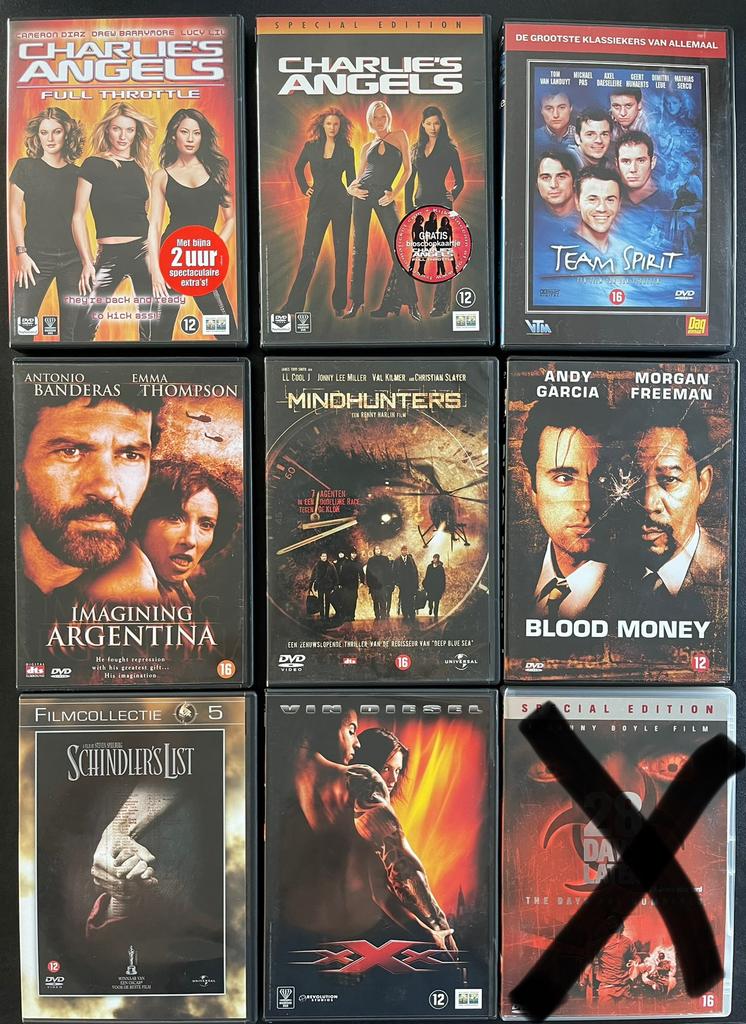 Verschillende DVD’s - 30, Enlèvement, Utilisé, Autres genres