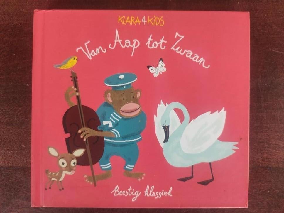 CD + Boekje : KLARA 4 KIDS - VAN AAP TOT ZWAAN : BEESTIG KL., Ophalen of Verzenden, Zo goed als nieuw