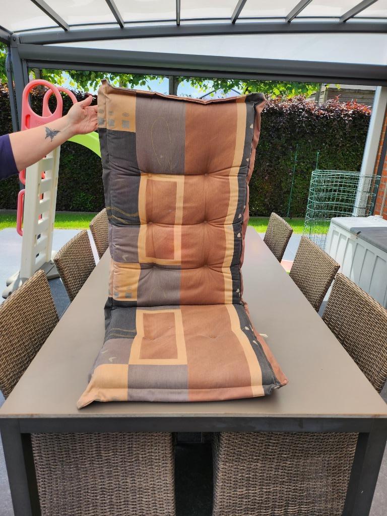 kussen tuinzetels, Ophalen, Zo goed als nieuw, Overige materialen