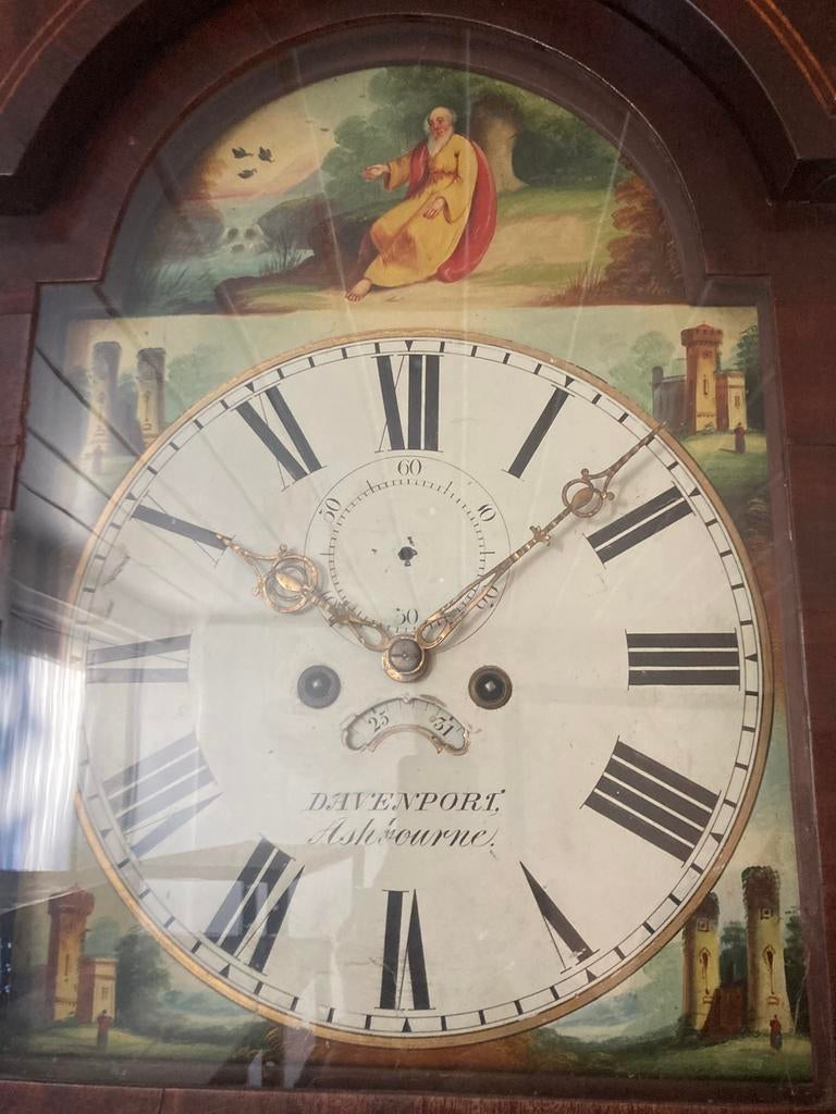 Antieke staande klok Davenport Ashbourne, Antiek en Kunst, Ophalen