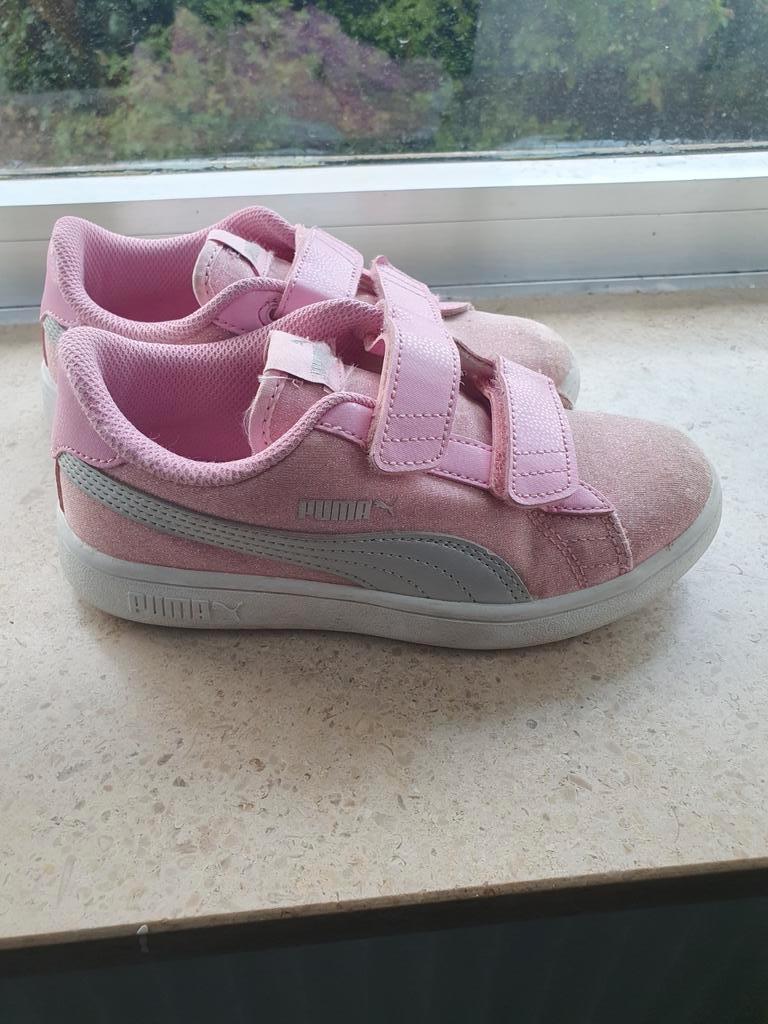 Chaussures Puma rose taille 32, Enlèvement ou Envoi, Utilisé, Chaussures