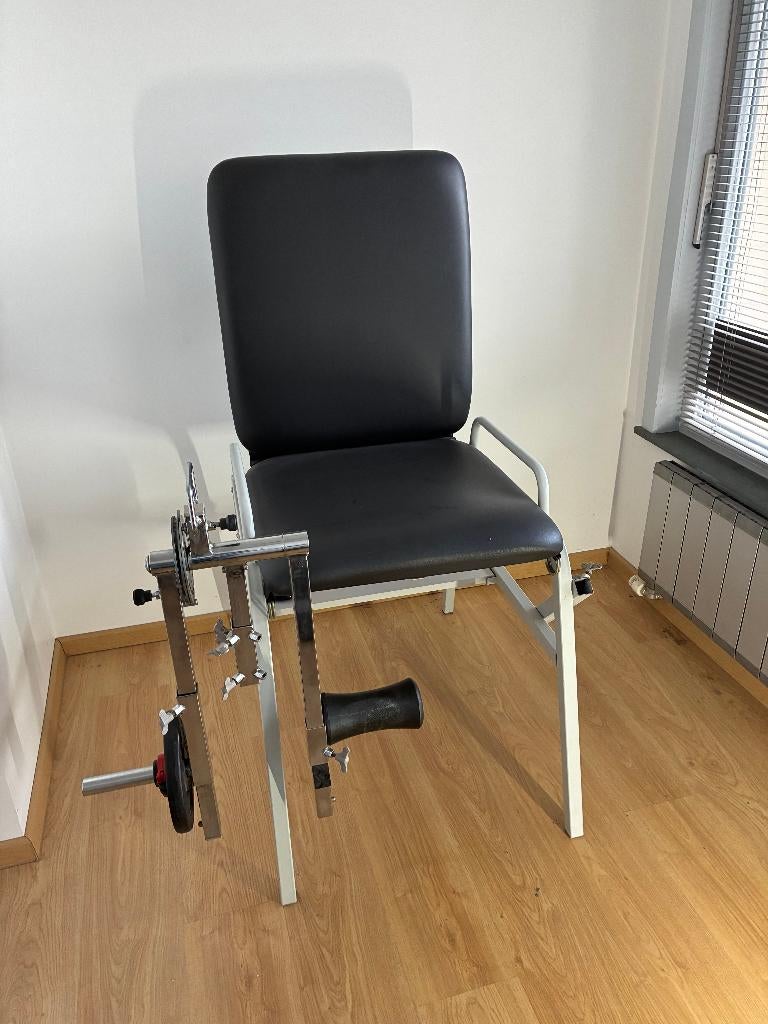 Quadricepsbank Gymna voor revalidatie/training, Ophalen, Gebruikt, Overige materialen, Benen