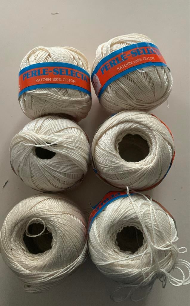 PERLE-SELECTA 100% coton 50 gr 6 pièces, Enlèvement ou Envoi, Neuf