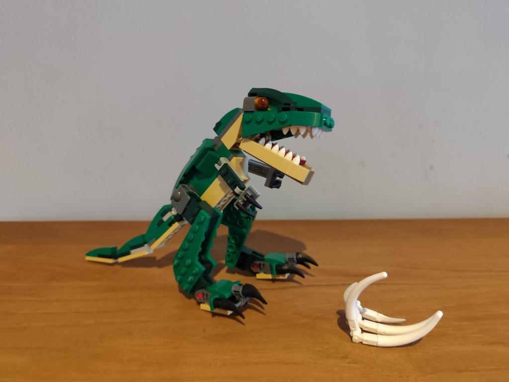 Lego 31058 - Mighty Dinosaurs, Enlèvement ou Envoi, Utilisé, Ensemble complet, Lego