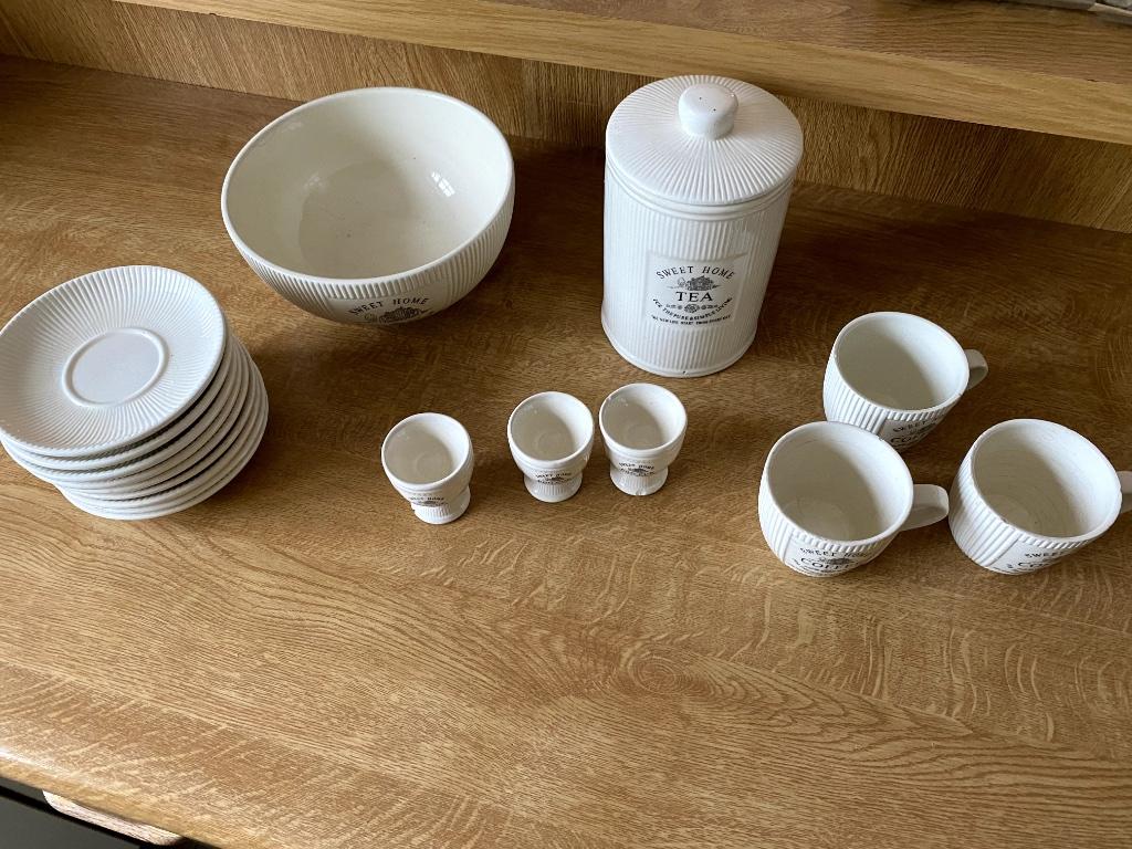 DRULINE Sweet Home, deel van een servies, Enlèvement ou Envoi, Poterie, Utilisé, Autres types