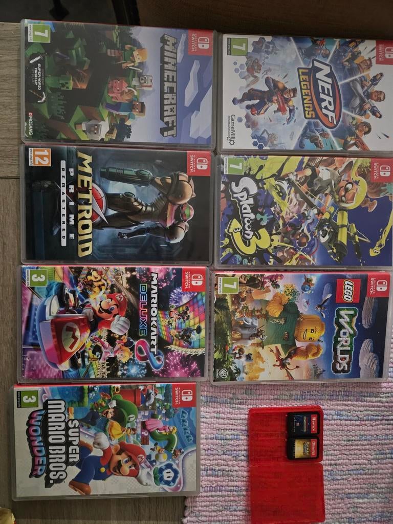 Jeux switch, Enlèvement ou Envoi