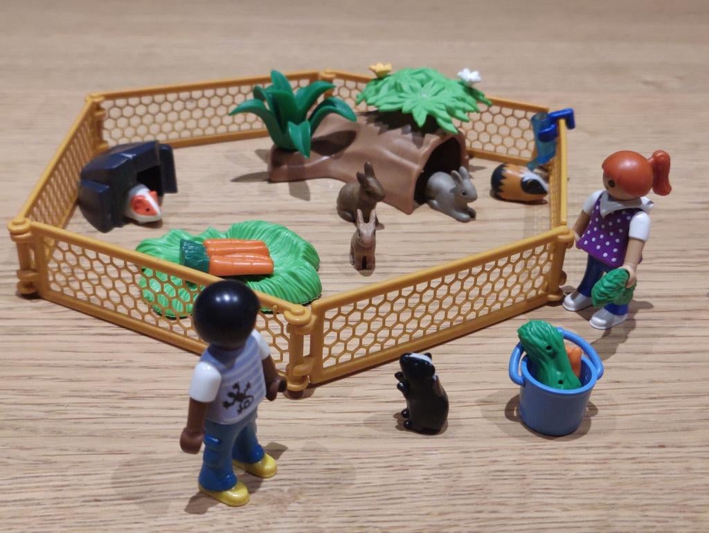 Playmobil country konijnen en cavia's, Kinderen en Baby's, Speelgoed | Playmobil, Ophalen of Verzenden, Zo goed als nieuw