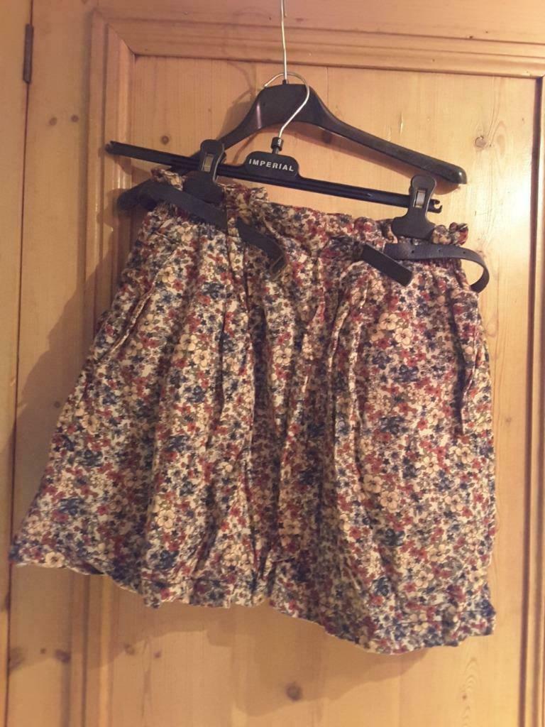 Rok in fijne ribfluweel S, Overige kleuren, Ophalen of Verzenden, Zo goed als nieuw, Maat 36 (S)