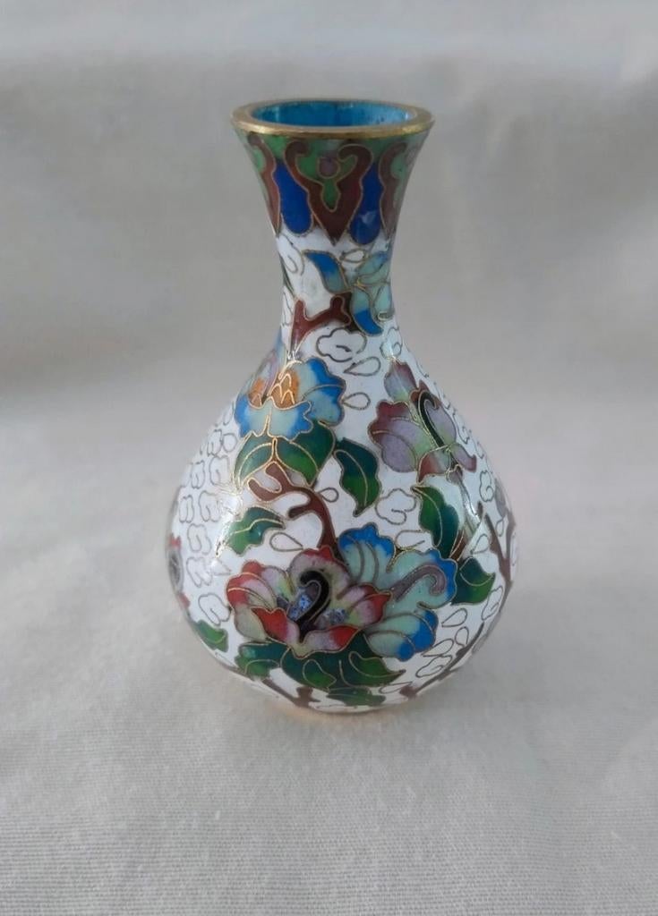 Cloisonné vaas, Ophalen of Verzenden